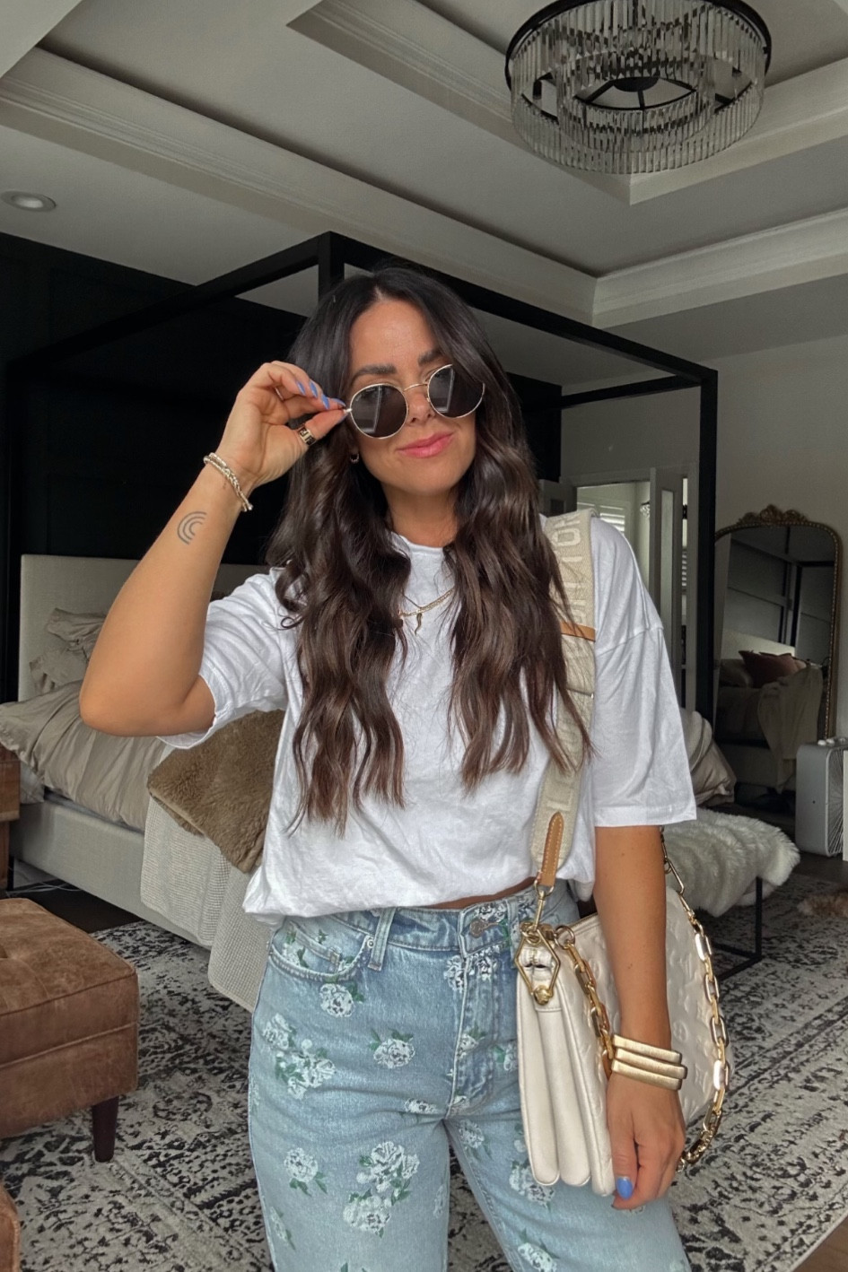 Floral jeans & white tee! From
Target! 

Denim
Jeans 
Spring outfit 
Summer outfit 
Country concert outfit 

#LTKfindsunder50 #LTKSeasonal #LTKstyletip