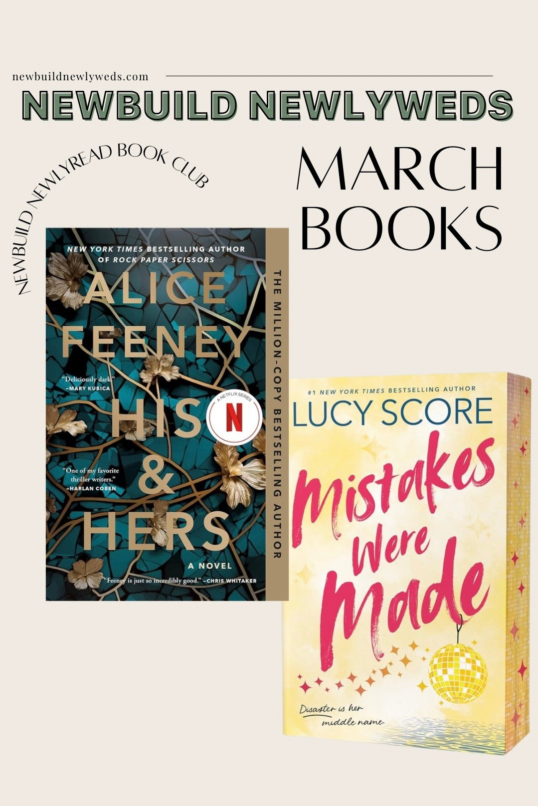 Join the Newbuild Newlyread Book Club this month with our March books! 

#LTKstorytime #LTKdayinmylife