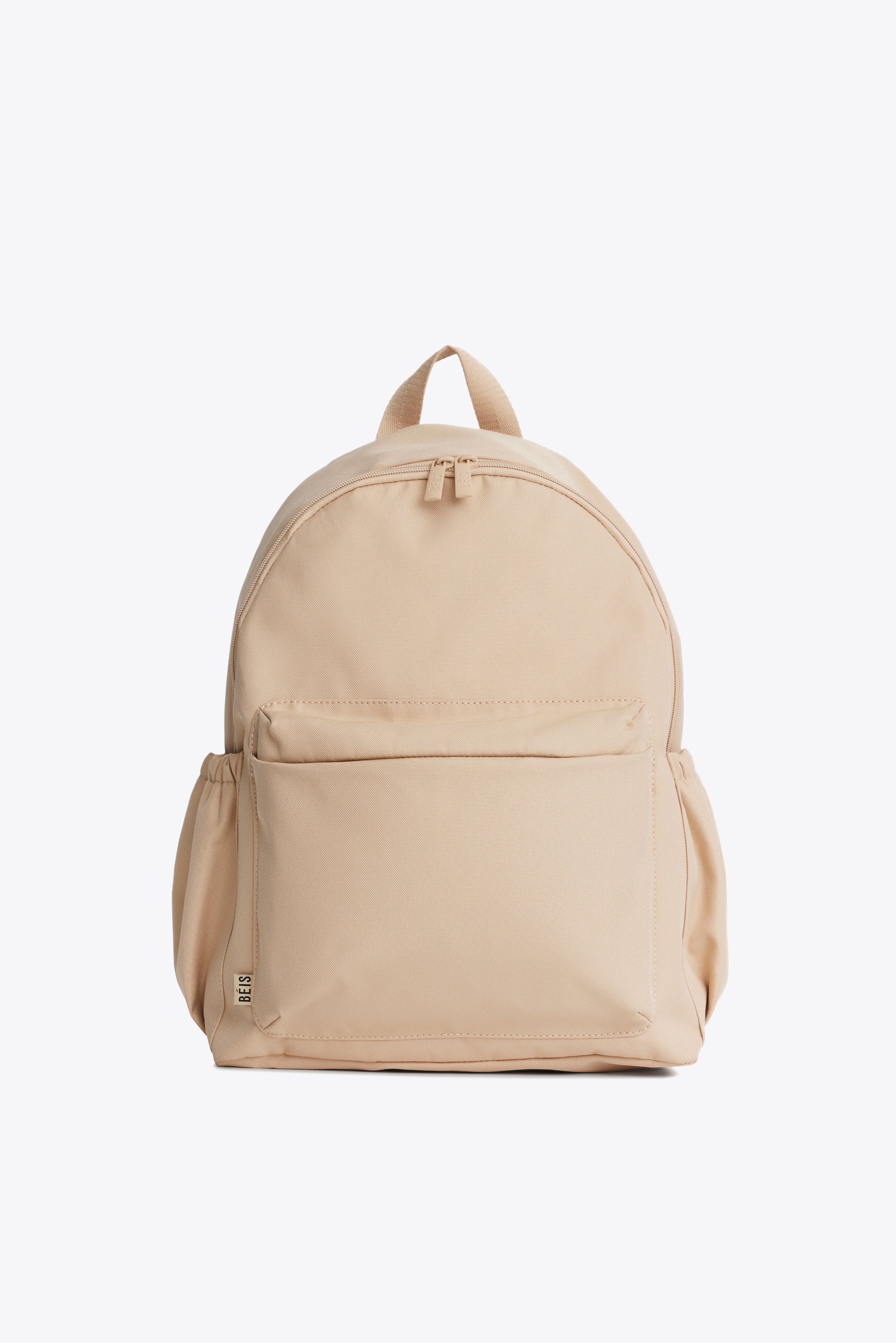 The BÉISics Backpack in Beige | BÉIS Travel