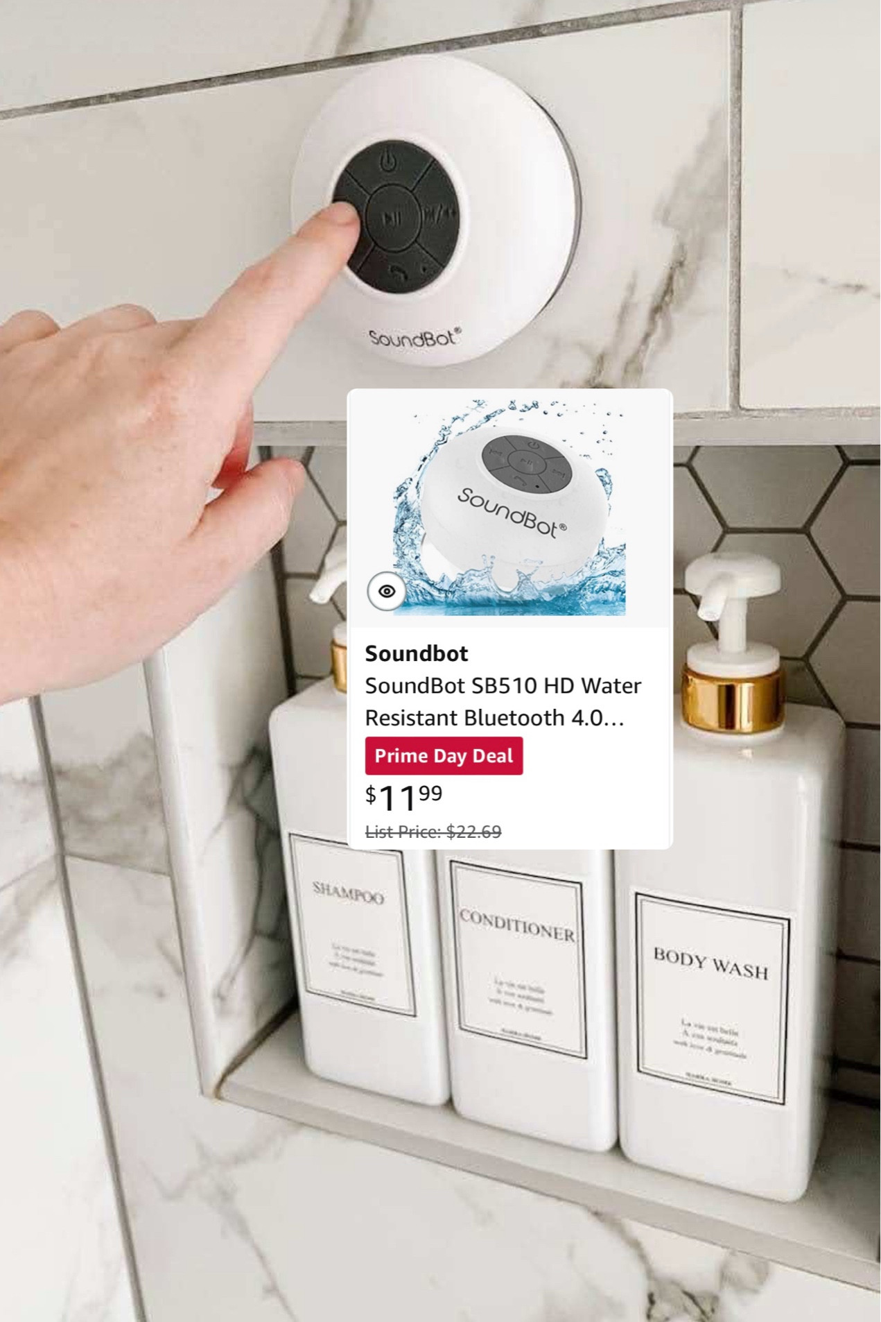 One of our favorite gifts to give at an affordable price! Who doesn’t need a waterproof Bluetooth speaker during showers? !

Amazon prime day deal

#LTKSaleAlert