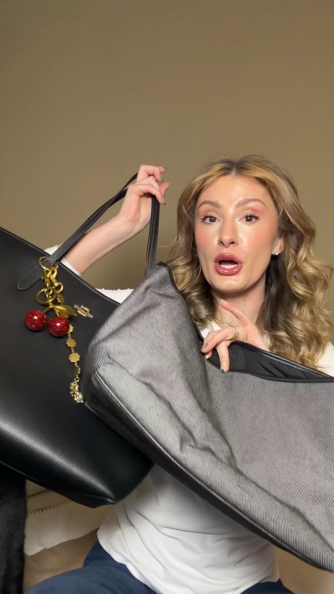 If you’re a Coach city tote fan (or any tote really) I have the ultimate tote insert for you! Comment SHOP & I’ll dm you the link!

Coach outlet city tote insert black with black bag insert

Best tote inserts
Work bag, school bag, everyday tote
Everyday bag work tote 

#LTKWorkwear #LTKValentine