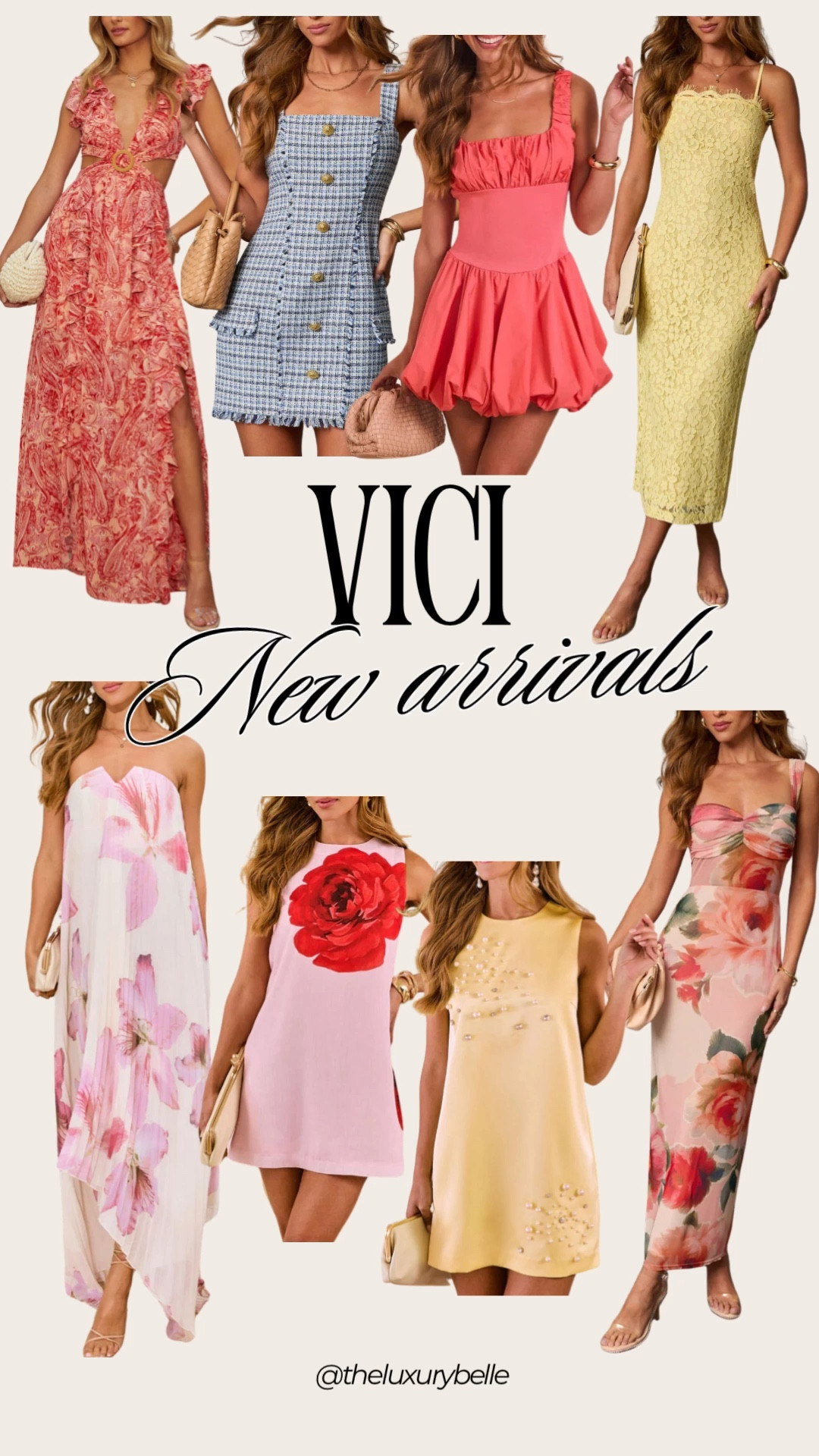 Vici new arrivals for spring! 

#LTKootd #LTKSeasonal #LTKgrwm