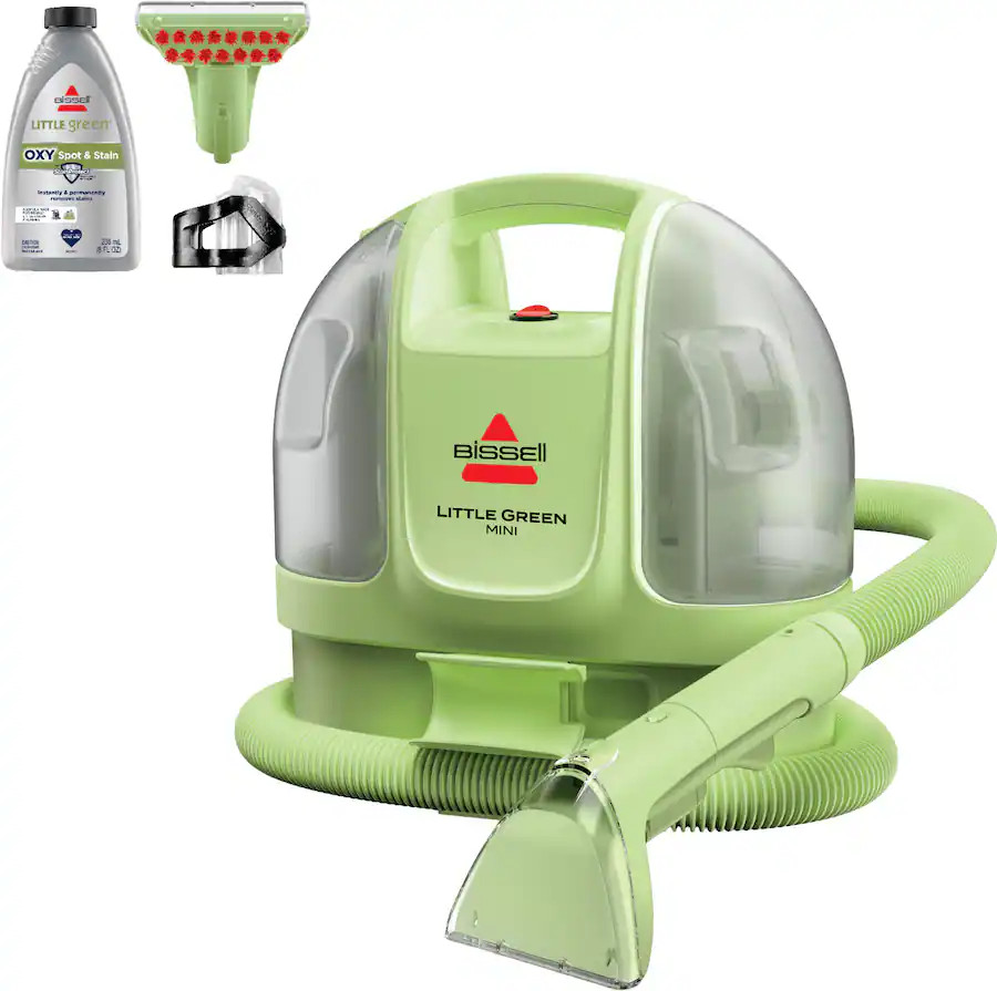 BISSELL - Little Green Mini Portable Carpet Cleaner - Tea | Best Buy U.S.