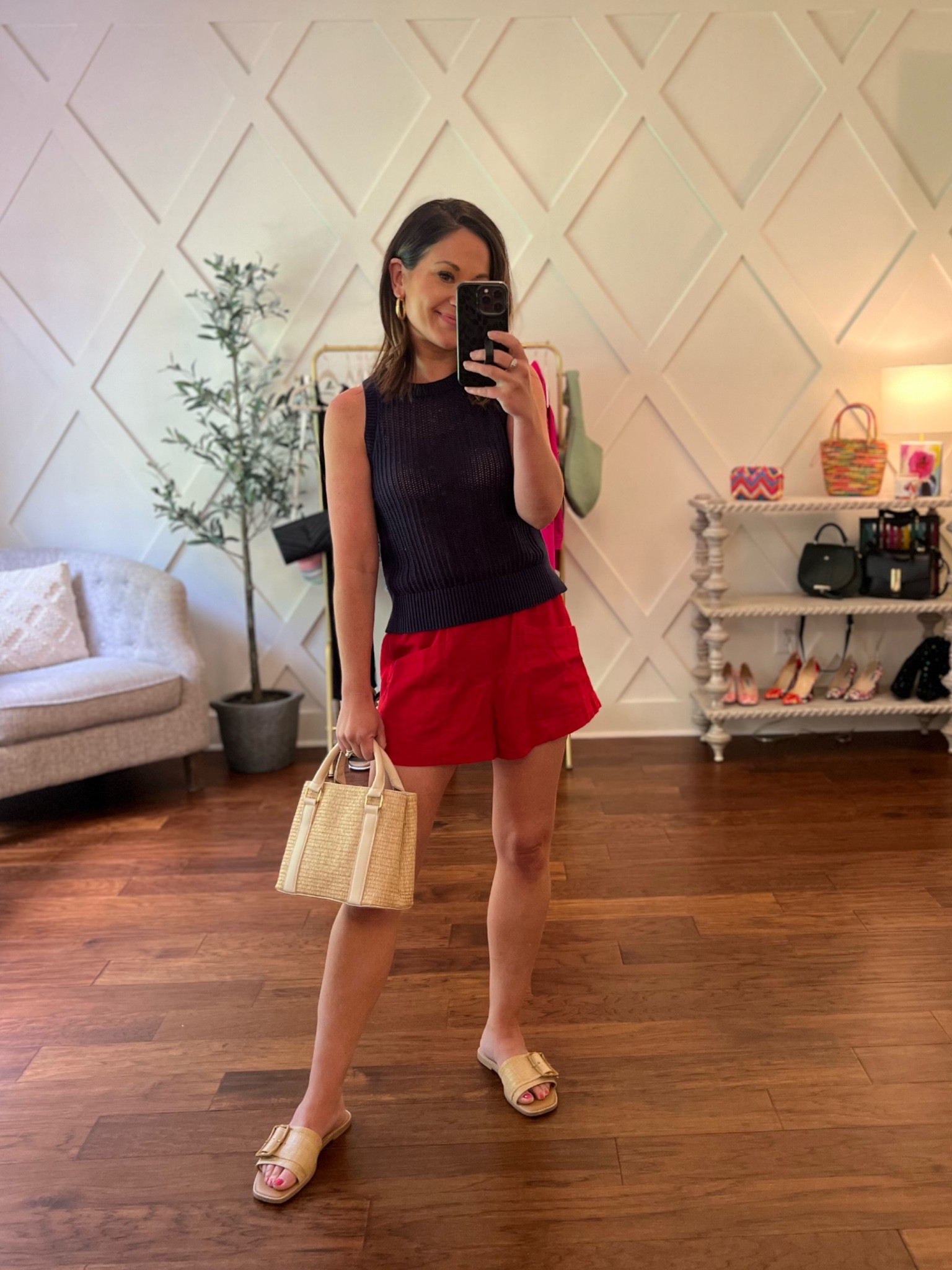 Target new arrivals - sweater tank and linen shorts - Memorial Day look 

#LTKunder50 #LTKFind