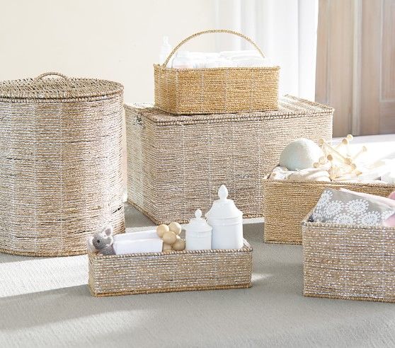 Silver Rope Storage | Pottery Barn Kids