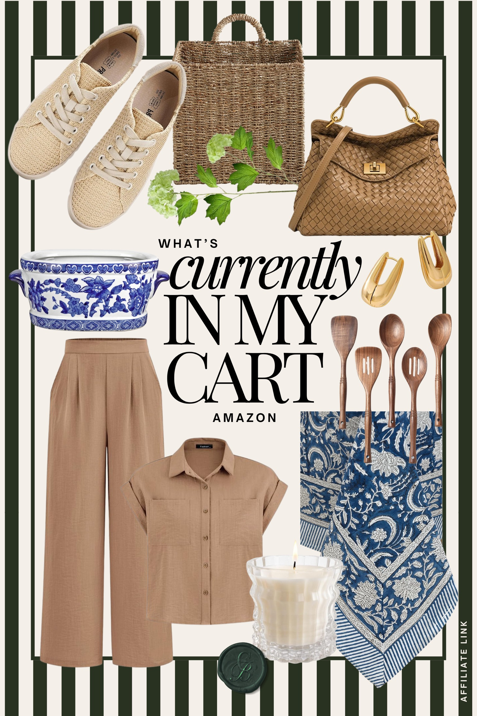 Neutral staples with a collected, everyday feel 🤍
Soft tailoring, woven textures, and classic blue-and-white accents that work for home and outfit moments. These are the kinds of finds that quietly elevate your space and your closet—nothing loud, just really good pieces.✨

#WhatsInMyCart #AmazonFinds #AmazonStyle #ChicFinds #NeutralStyle #EverydayChic #ClassicStyle #LTKFinds #LTKHome #AffordableLuxury 

 #LTKSeasonal #LTKHome #LTKBeauty