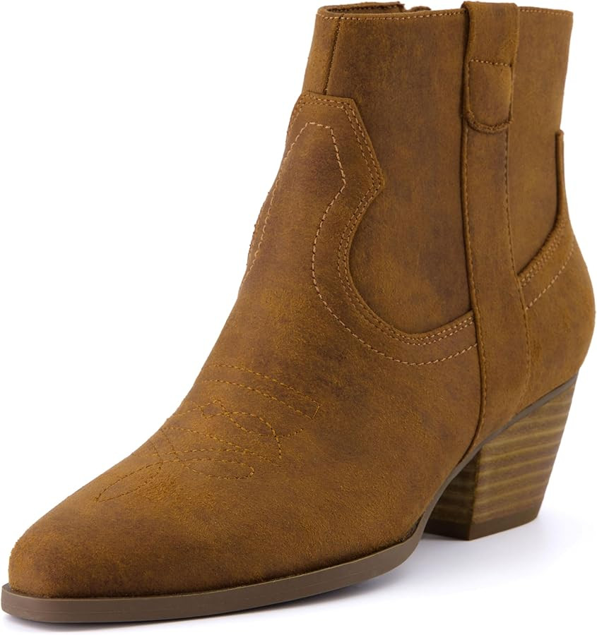 CUSHIONAIRE Women's Outlaw Western boot +Memory Foam, Wide Widths Available | Amazon (US)