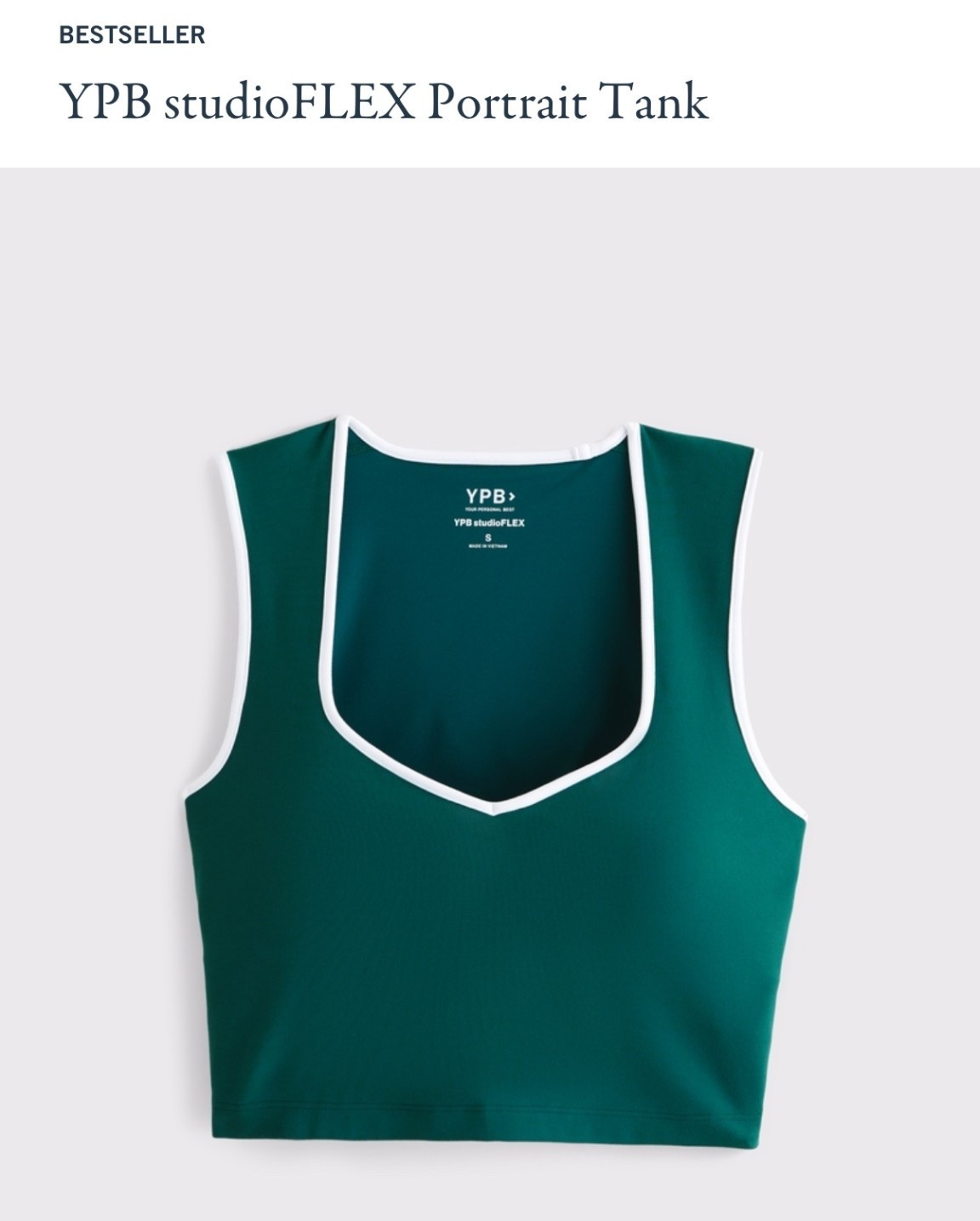 YPB studioFLEX Portrait Tank only $19.99 • I love this dark green color! 

#LTKActive #LTKootd #LTKSaleAlert