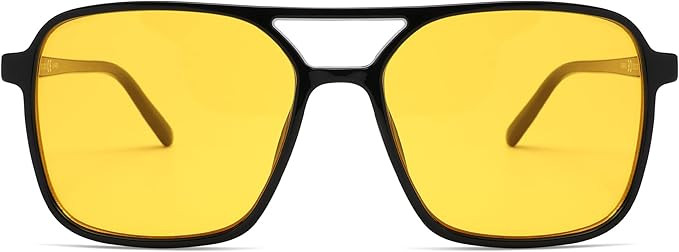 SOJOS Trendy Vintage Aviator Square Sunglasses For Womens Mens Retro 70s UV400 Women Sun Glasses ... | Amazon (US)