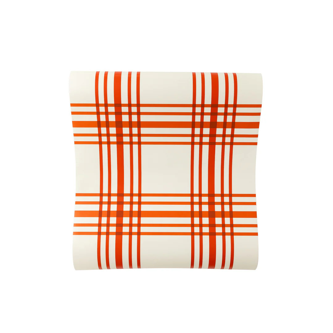 Harvest Plaid Paper Table Runner | My Mind's Eye