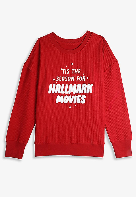 Hallmark Movies Relaxed Fit Sweatshirt | Maurices