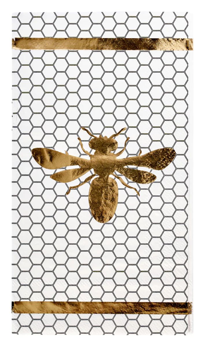 Honeybee Paper Guest Towel/20pk | Sophistiplate