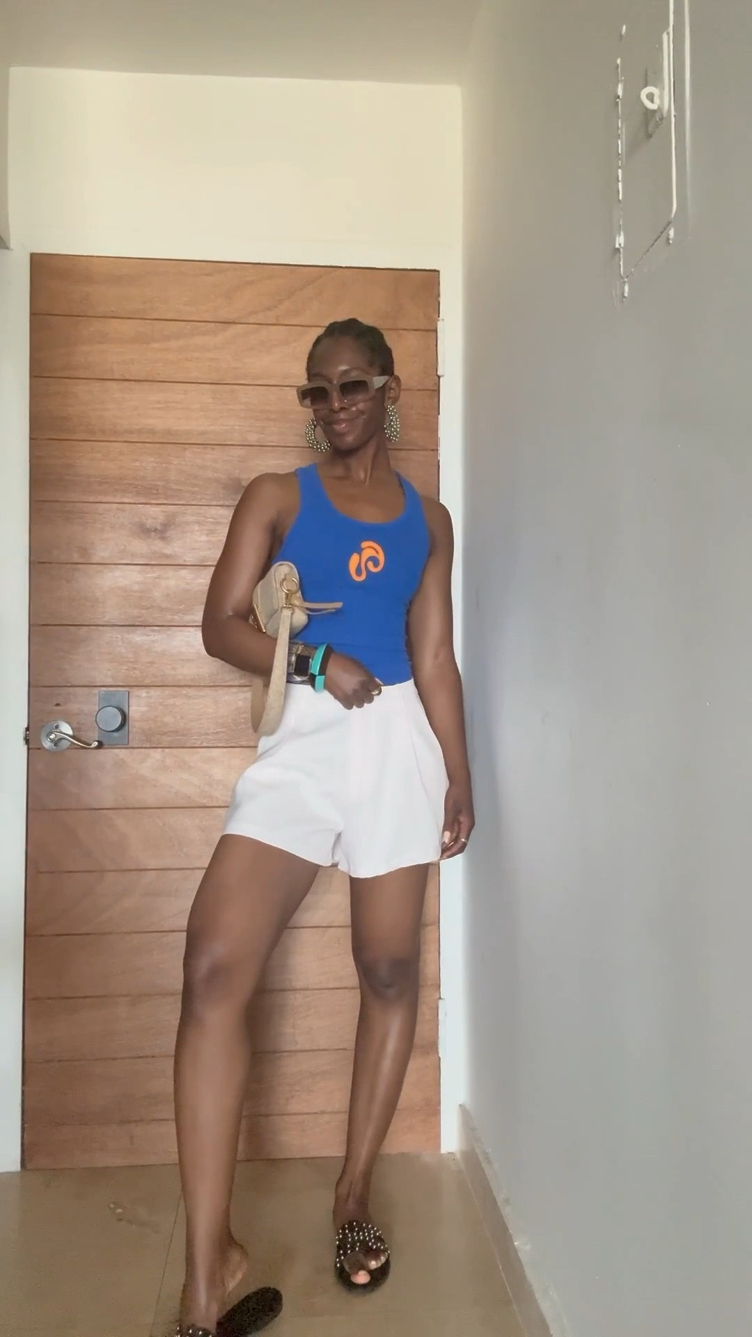 Breakfast outfit in Puerto Rico! Had to start changing multiple times a day to wear all my outfits 😅

Vacation outfit Kai Collective Nao tank top white shorts outfit statement jewelry Brandon Blackwood Nia Dezi sunglasses cute vacation look

#LTKootd #LTKTravel #LTKTall