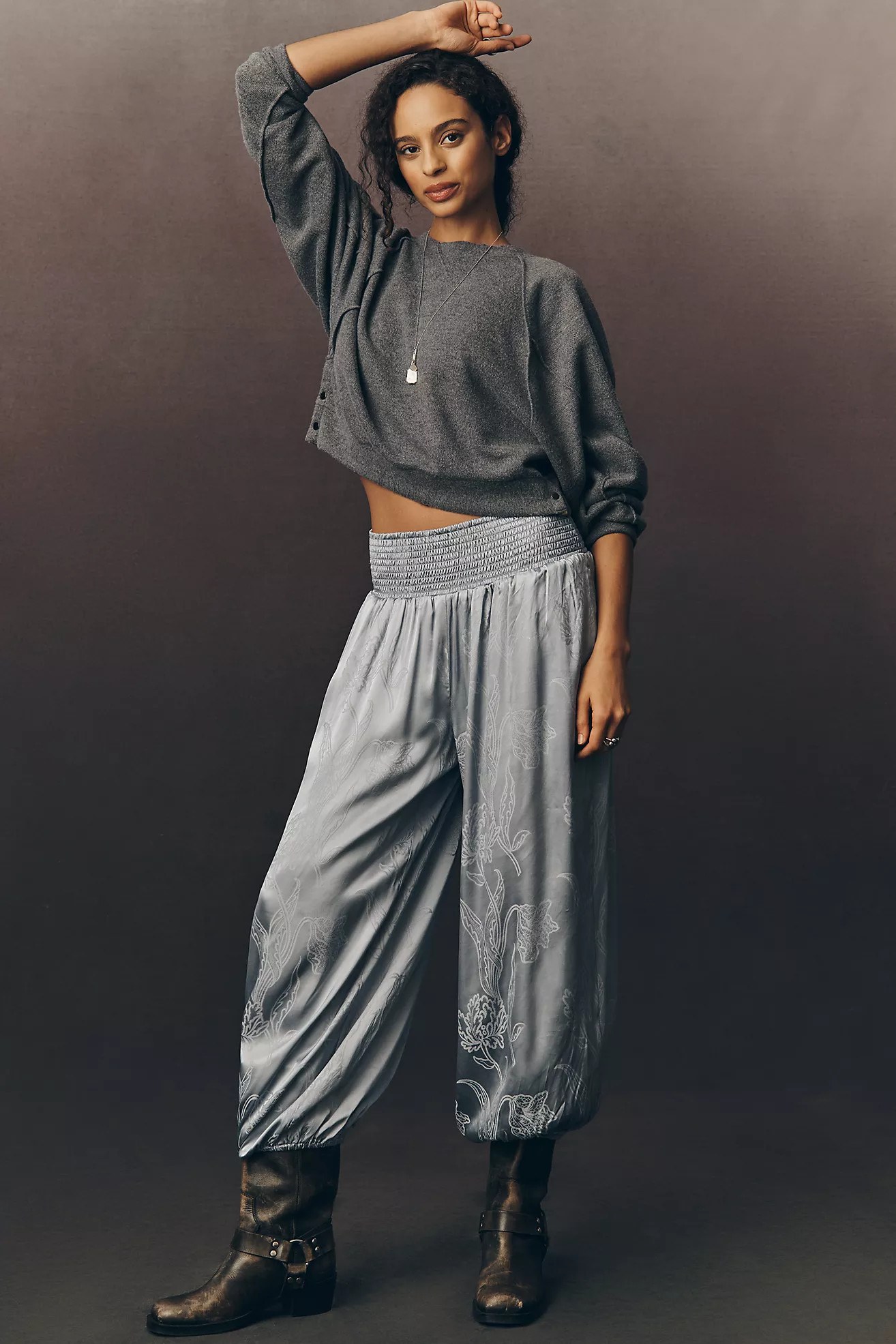 By Anthropologie Jacquard Balloon Pants | Anthropologie (US)