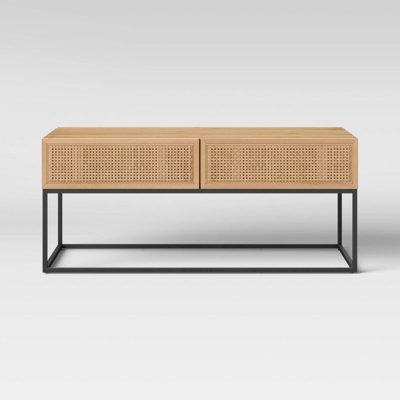 Belmar Woven Drawer Coffee Table Natural - Project 62™ | Target