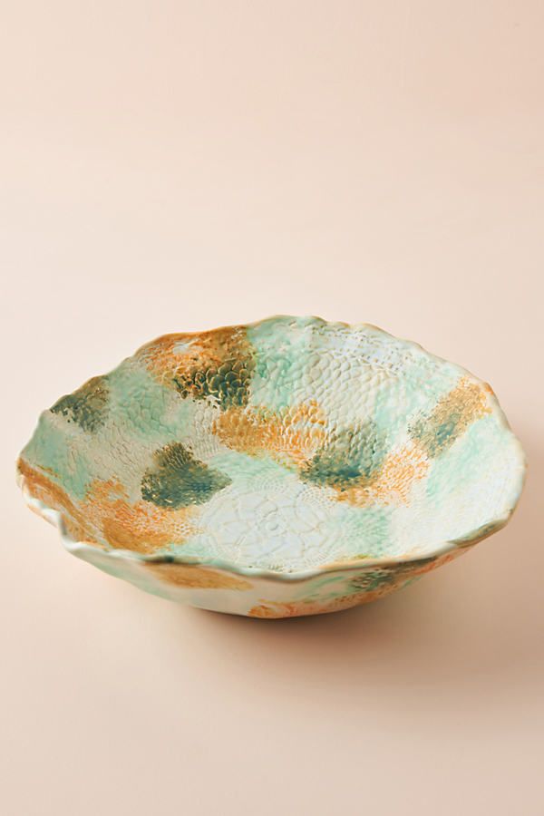 Alma Decorative Bowl By Anthropologie in Assorted Size M | Anthropologie (US)