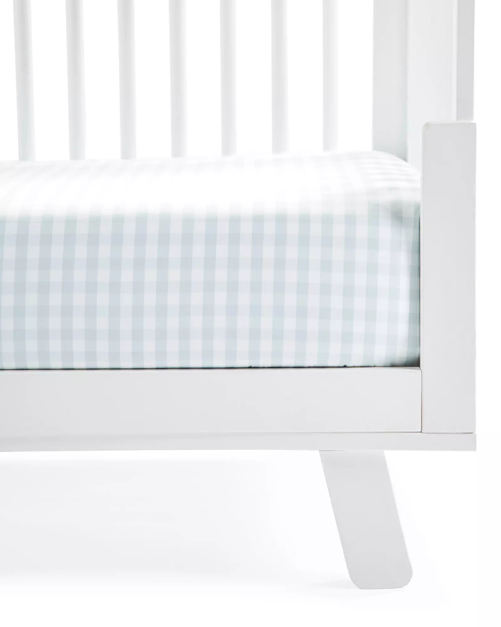 Gingham Crib Sheet | Serena and Lily