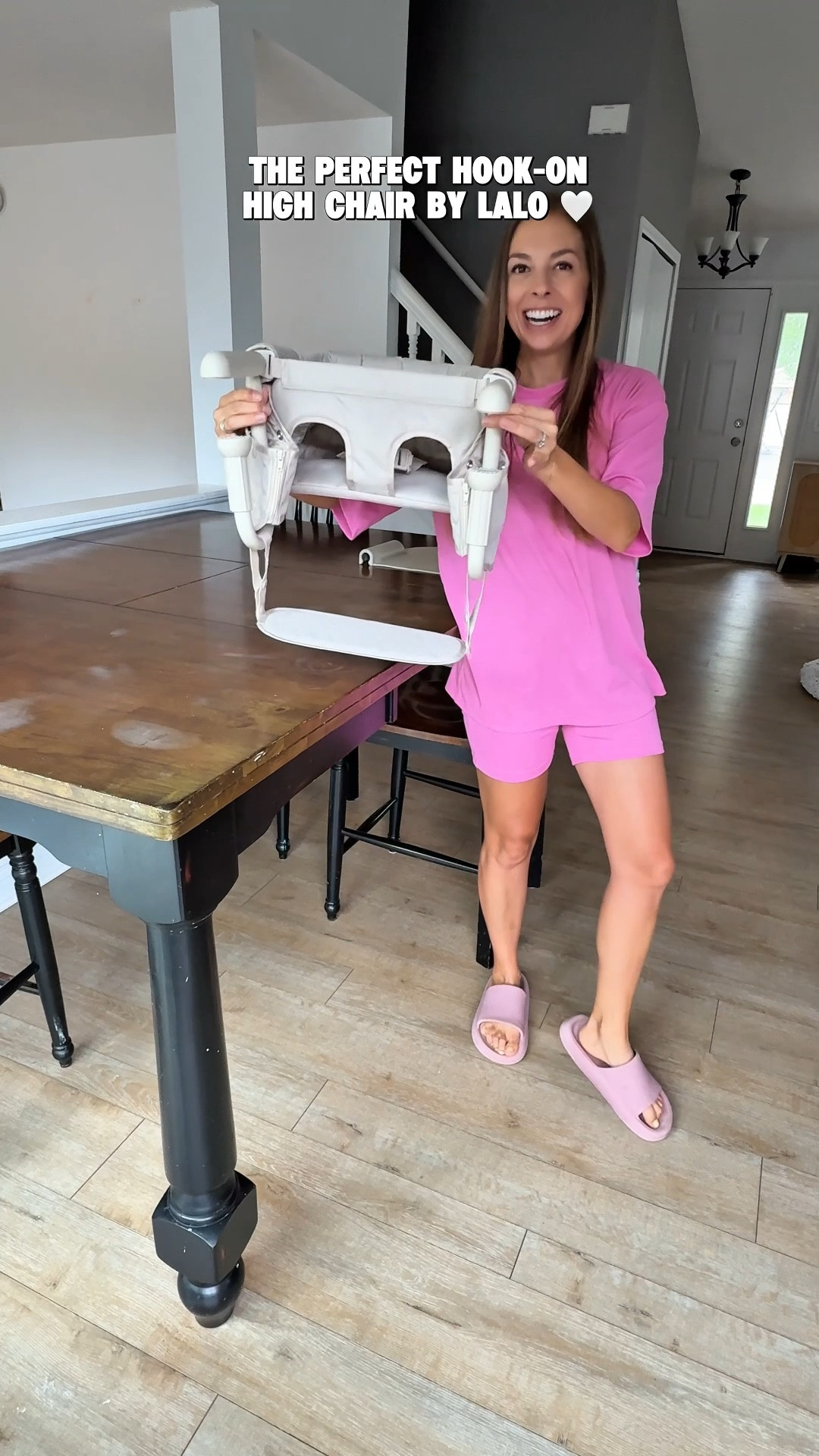 I’ve always loved the idea of a hook-on high chair but finally found one that checks every box — the Lalo Hook-On High Chair 🤍
It has a footrest (game changer 🙌), it’s easy to clean, lightweight, and perfect for small spaces or taking on the go! We even brought it to a restaurant and it felt so much safer than those wobbly plastic high chairs 😅
✨ It’s on sale for Prime Days + Target Circle has it $10 off too! 
#lalo #lalohighchair #hookonhighchair #babygear #babyproducts #babyledweaning #blw #blwbaby #highchairreview #momapproved #momfinds #babyessentials #toddleressentials #babyproducts2025 #momtok #kelleymom #amazonfinds #targetfinds #momhack #momlife #babymusthaves #babytok

#LTKFamily #LTKBaby #LTKKids