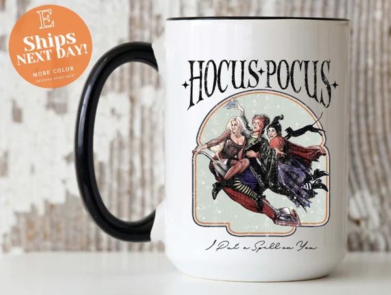 Hocus Pocus Sanderson Sister Coffee Mug 11 Oz Mug 5 Oz - Etsy | Etsy (US)