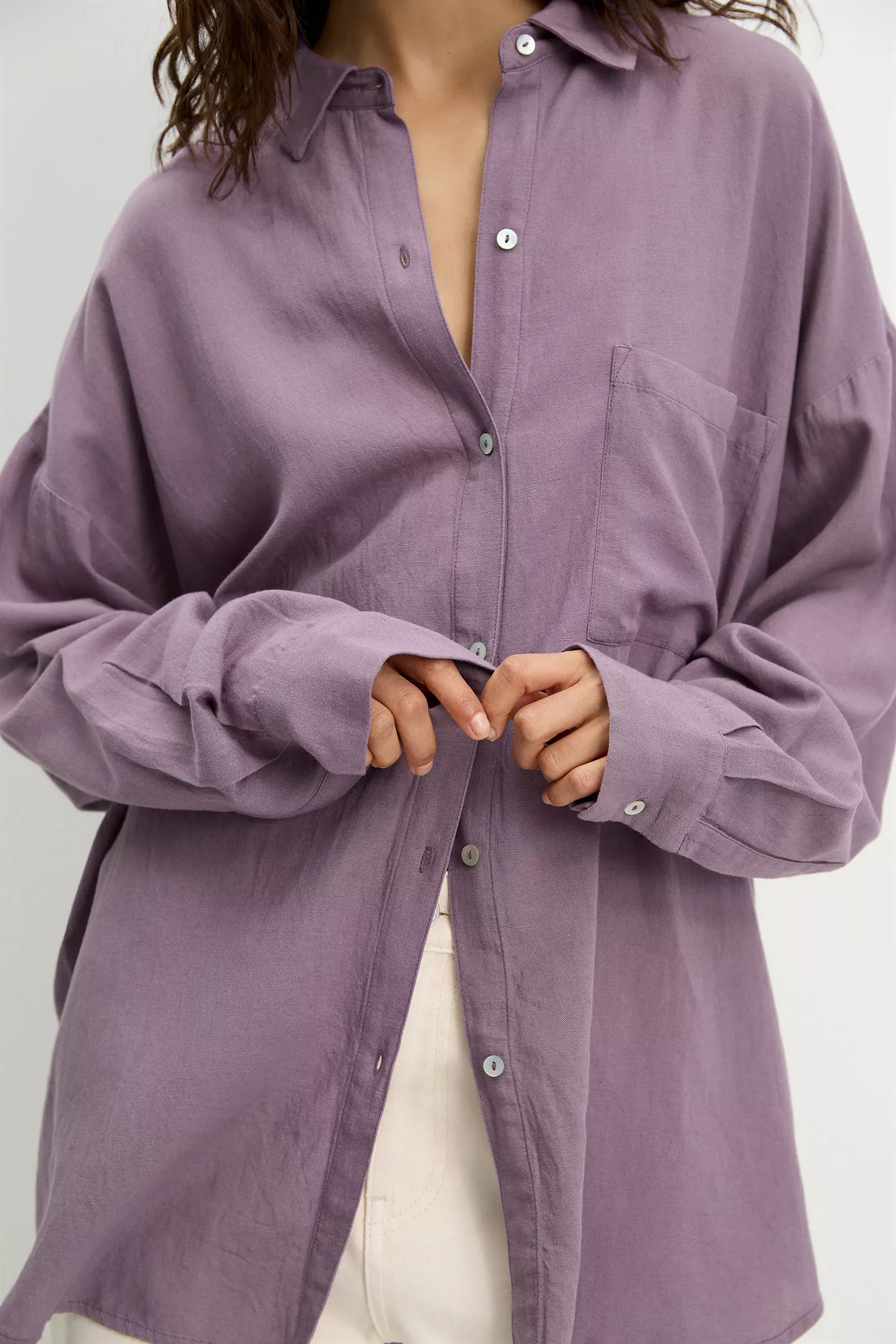 Rustic oversize shirt | PULL and BEAR UK