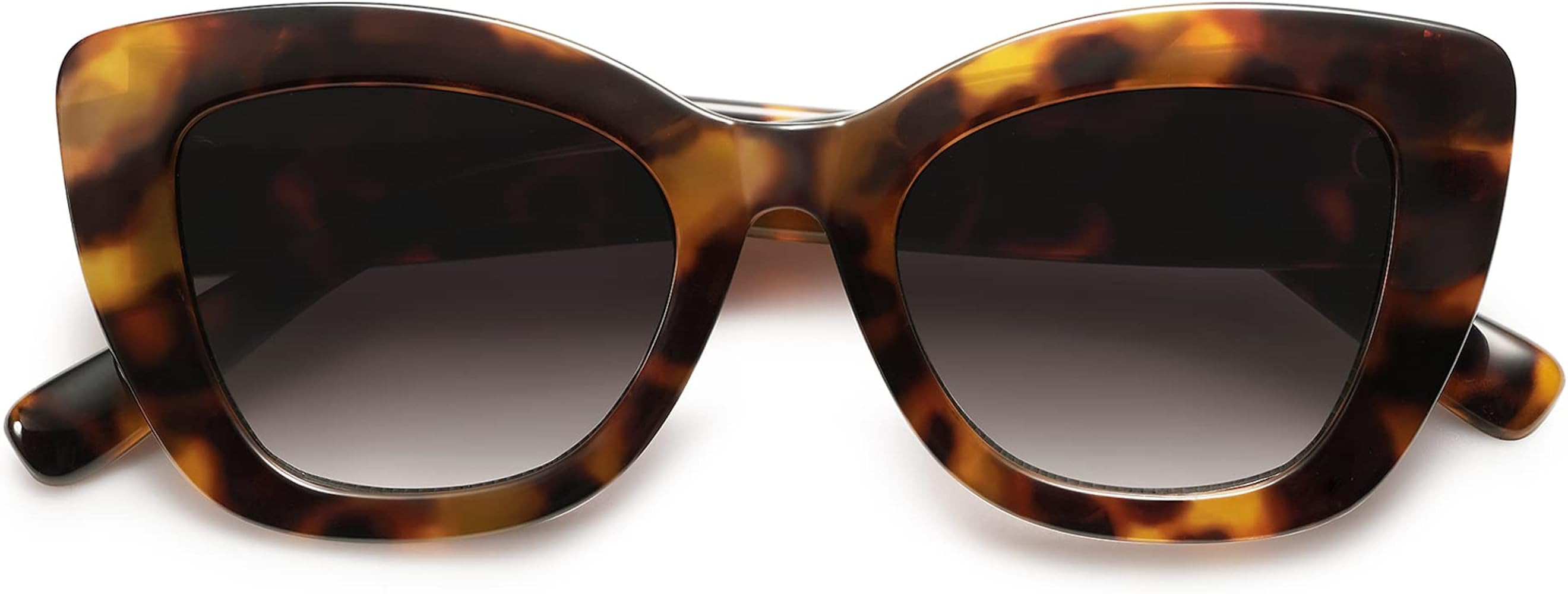 SOJOS Retro Cateye Sunglasses Women Classic Vintage Trendy Shades Sunnies Gafas de sole UV400 Pro... | Amazon (US)