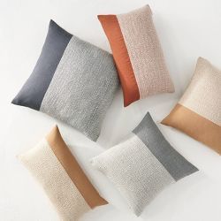 Textured Colorblock Throw Pillow - Hearth & Hand™ with Magnolia | Target