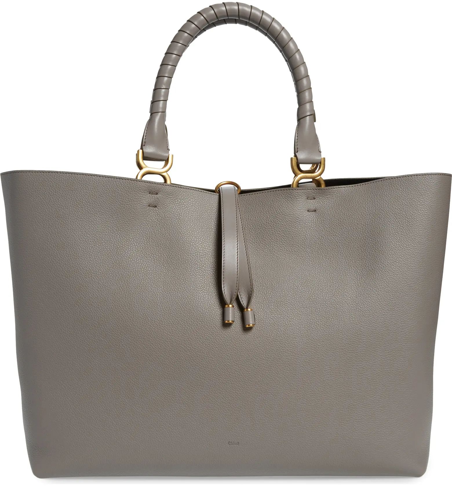 Large Marcie Grained Calfskin Leather Tote | Nordstrom
