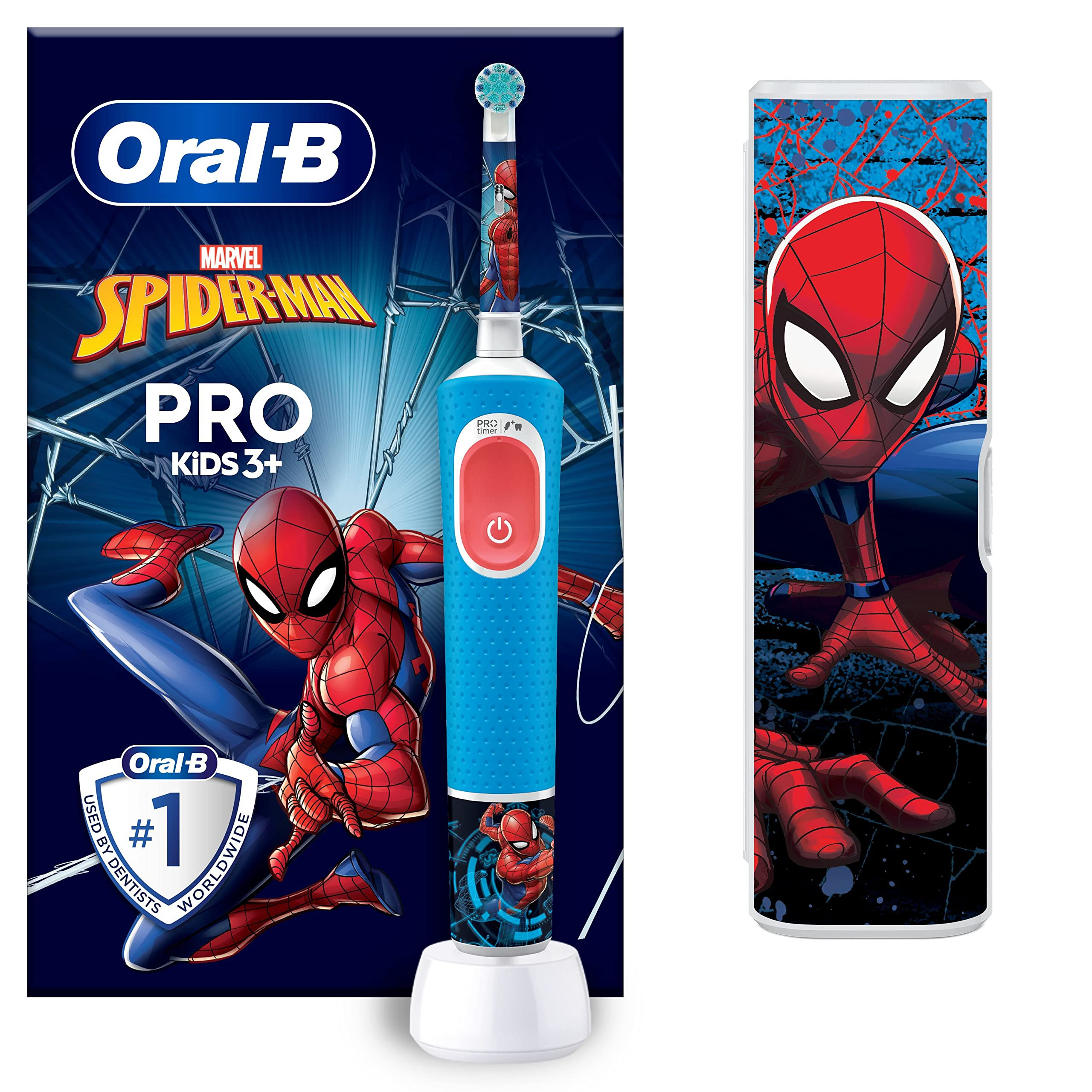 Oral-B Pro Kids Electric Toothbrush, Christmas Gifts For Kids, 1 Toothbrush Head, x4 Frozen Stick... | Amazon (UK)
