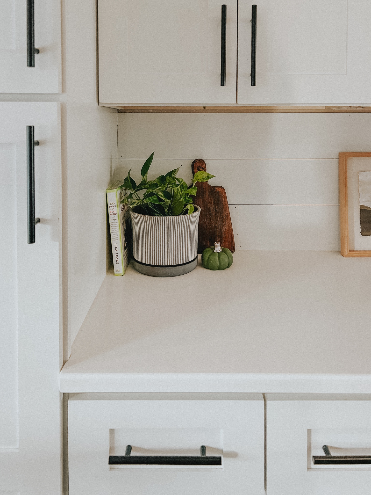 Simple kitchen styling. Real plants are a staple to finishing any space  

#LTKhome #LTKstyletip #LTKSeasonal