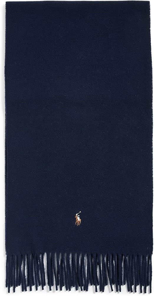 Polo Ralph Lauren Men's Signature Italian Virgin Wool Scarf | Amazon (US)