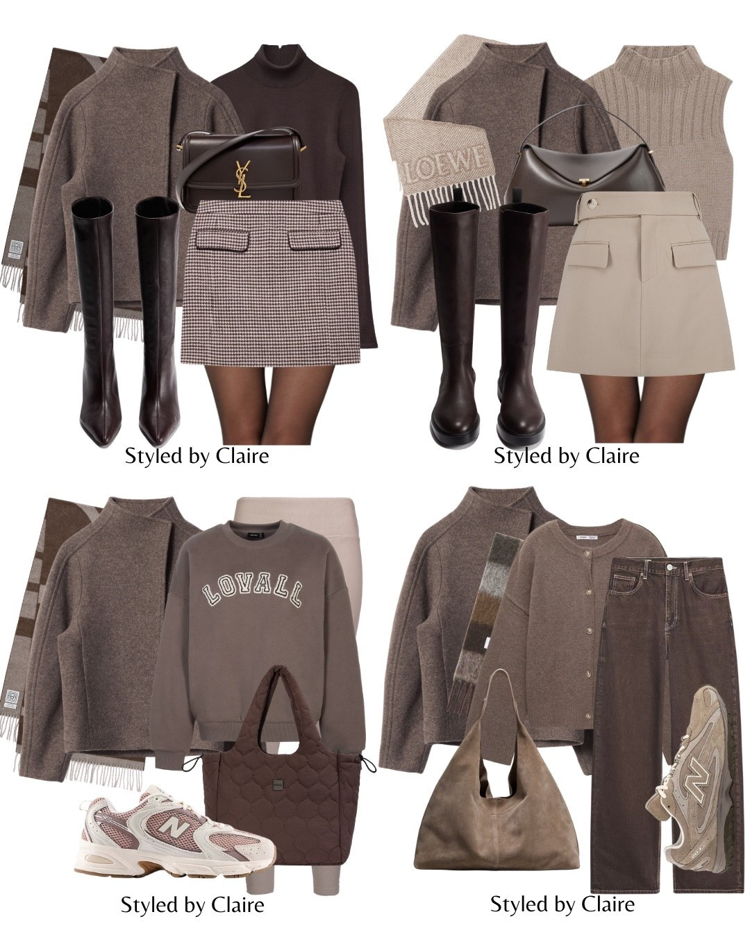 A dreamy wool jacket🤎
Use code LOVALLCLAIRE10 for discount at LOVALL
Tags: asymmetric H&M other stories taupe odd muse skirt turtleneck knit sleeveless knee high boots scarf wool cardigan brown jeans Zara thermal brushed fleece leggings sweater jumper new balance 530 204L tote bag totems autumn fashion winter inspo outfit ideas chic women’s style city break capsule wardrobe statement coat 

#LTKshoes #LTKautumn #LTKstyletip