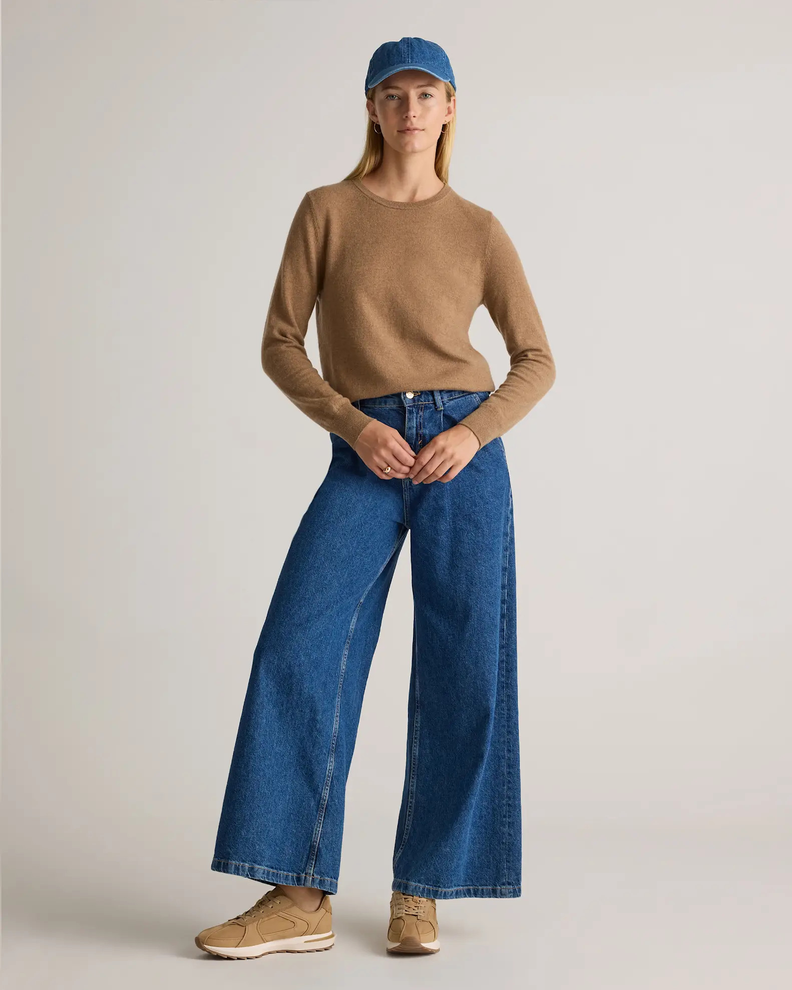 Mongolian Cashmere Crewneck Sweater | Quince