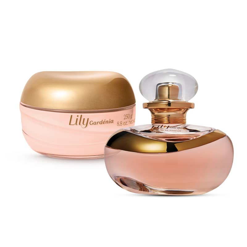 Combo Lily Gardénia: Eau De Parfum 75ml + Creme Acetinado Corporal 250g | O Boticario | oBoticario (BR)