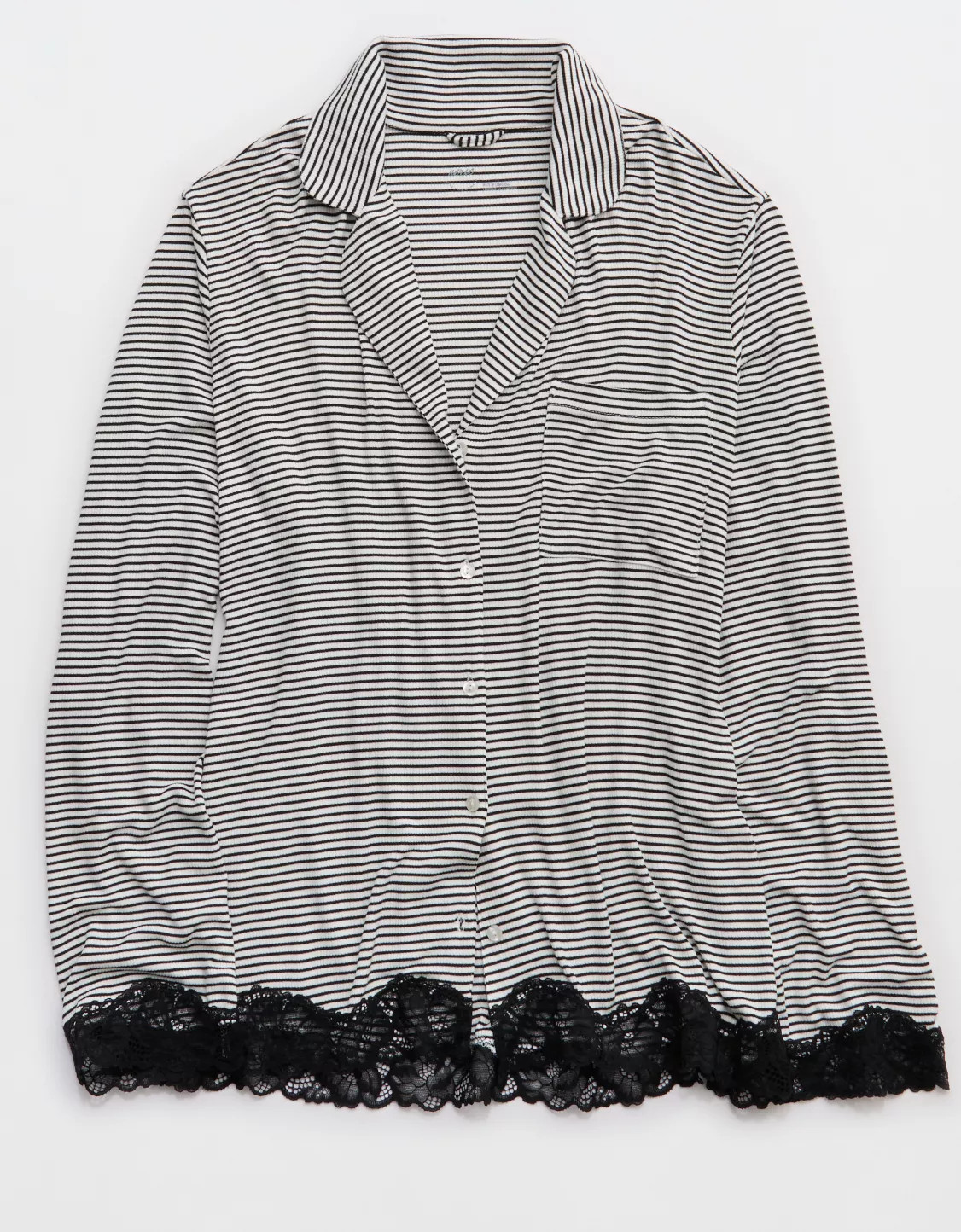 Aerie Real Soft Rib Long Sleeve T-Shirt | Aerie