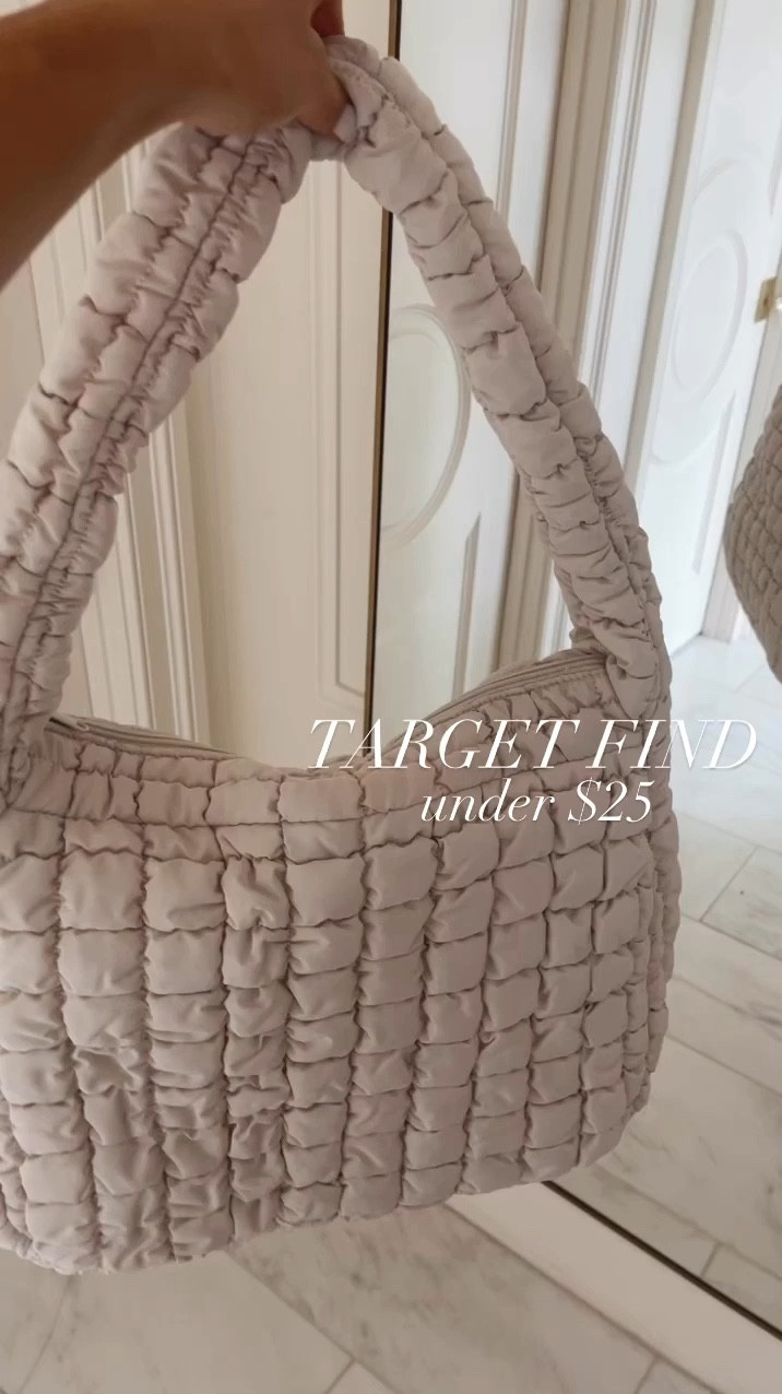 Target quilted bag- free people dupe 