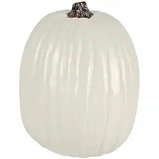 13" Cream Craft Pumpkin by Ashland® | Michaels | Michaels Stores