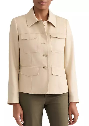 Women's Utility Pocket Safari Jacket | Belk