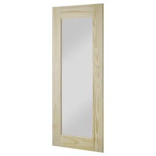 Colonial Elegance 37 in. x 84 in. Reflex Unfinished Clear Pine Interior Barn Door Slab-RDRFX-37-E... | The Home Depot