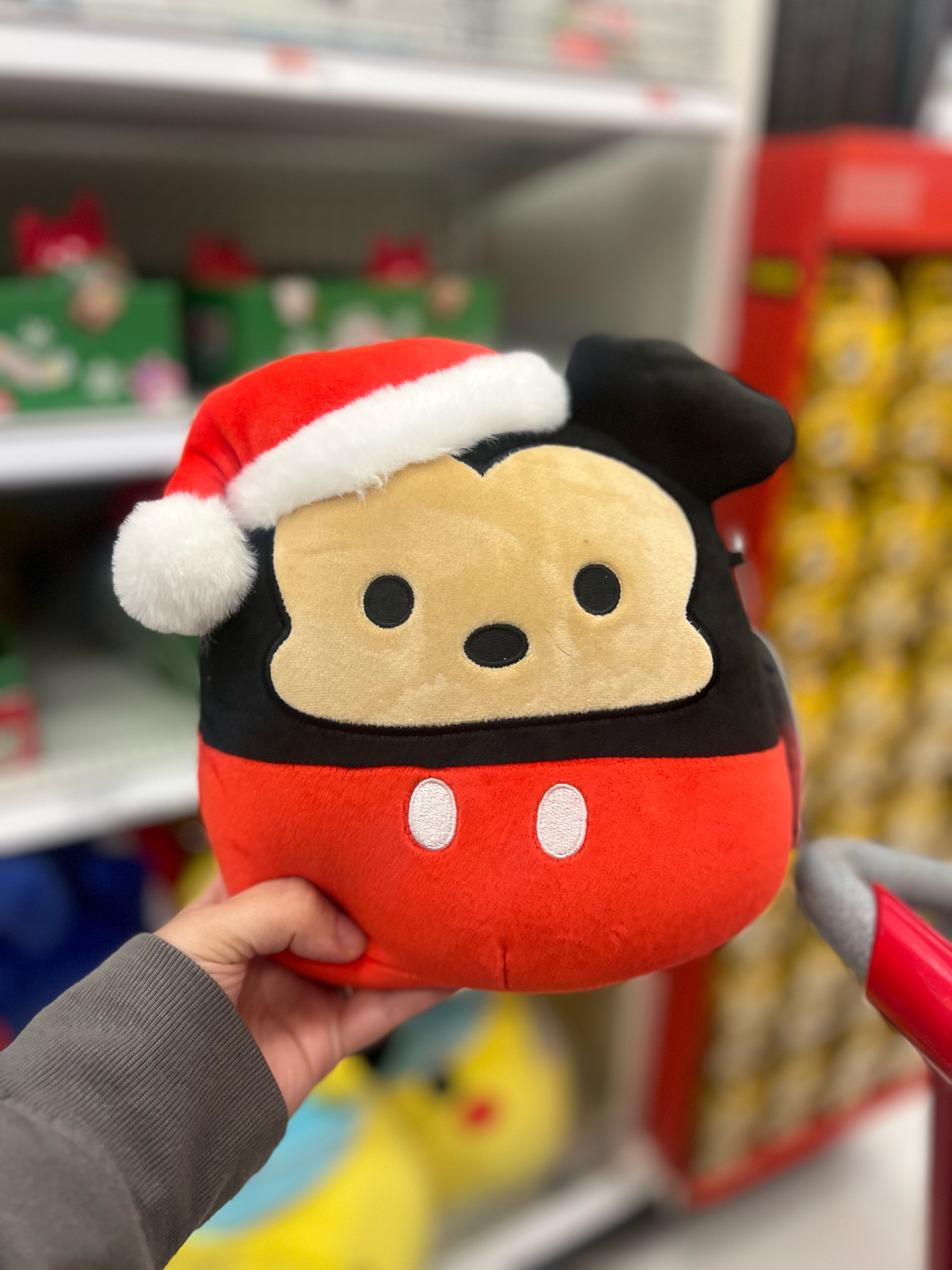 Squishmallow 8" Disney Mickey Mouse- Official Kellytoy Plush- Cute and Soft Holiday Stuffed Animal Toy - Great for Kids

#LTKGiftGuide #LTKKids #LTKHoliday