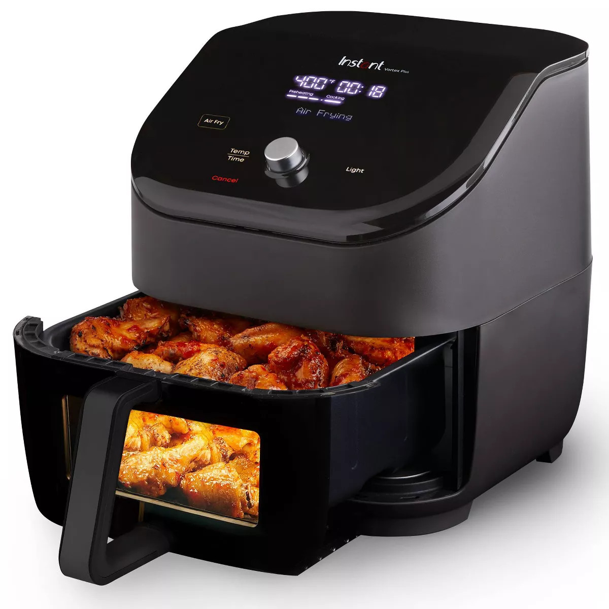 Instant Pot Vortex Plus 6qt Air Fryer with ClearCook - Black: 1800W, 1 Year Warranty, Airfryer Sa... | Target