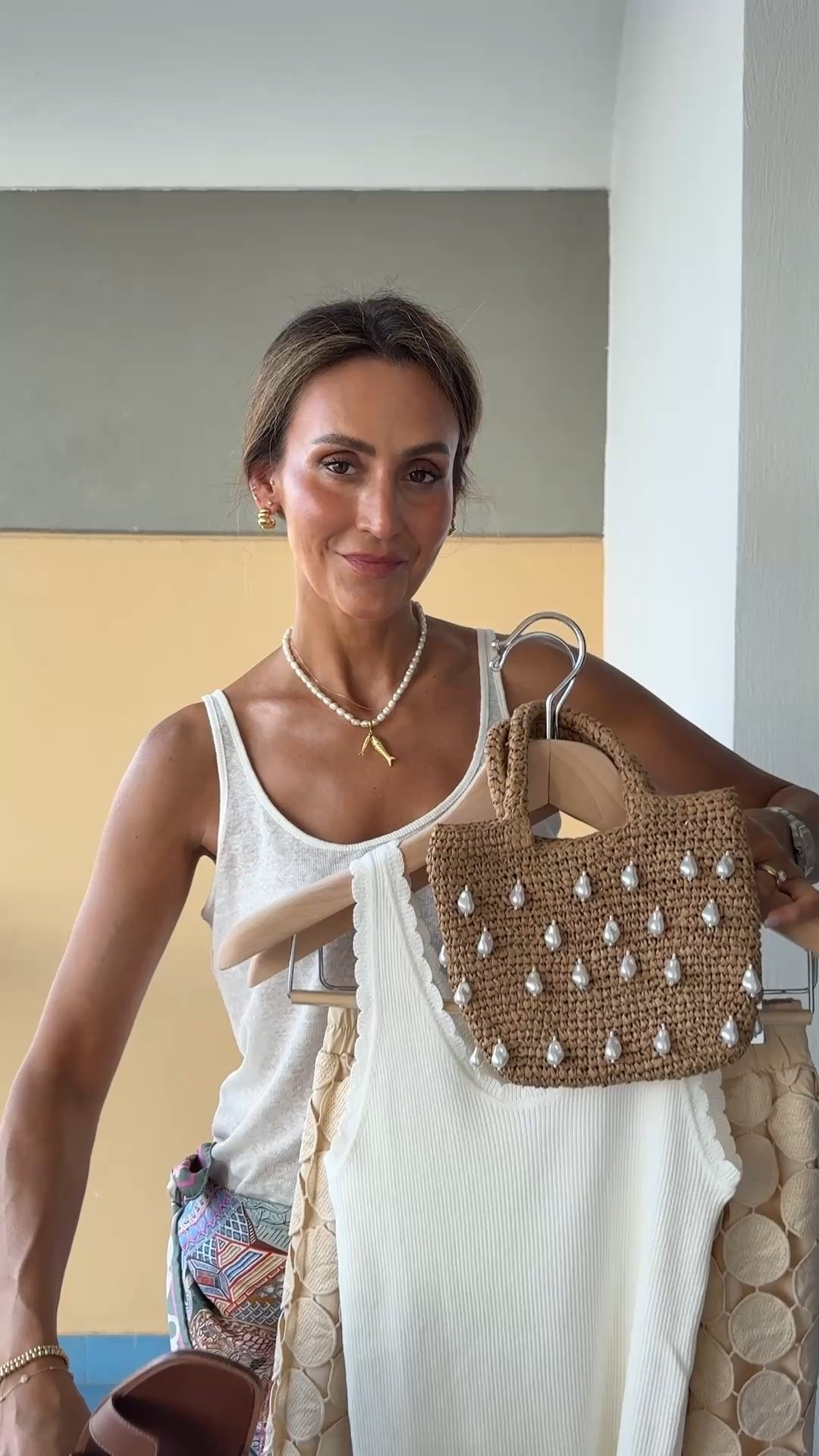 Day 13 of 14 Italian Summer Outfits 🤎✨ date night outfit for the patio! 

Comment SUMMER and I’ll send you a DM with all of the links to shop ✨ you can always check my stories for direct links, highlights or shop via link in my bio! Everything under $50

Amazon statement skirt, scalloped knit tank, Hermes slide flats, shell raffia evening bag, summer date night outfit. Amazon date night outfit 

#LTKStyleTip #LTKFindsUnder50 #LTKItBag