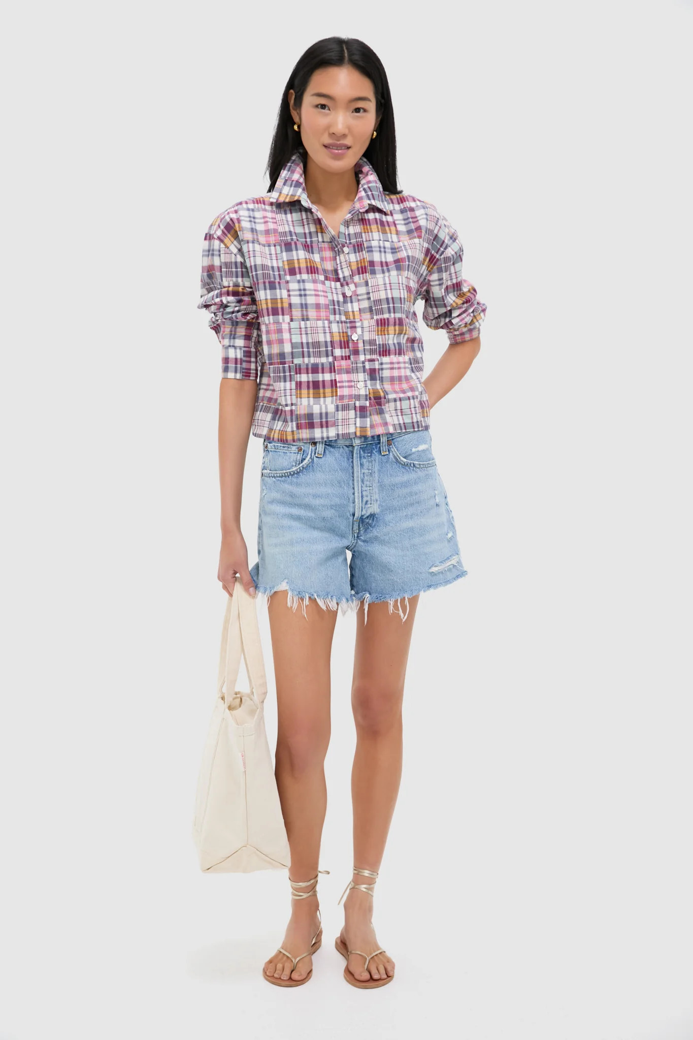 Faded Prep Patchwork Jasper Button Down | Tuckernuck (US)