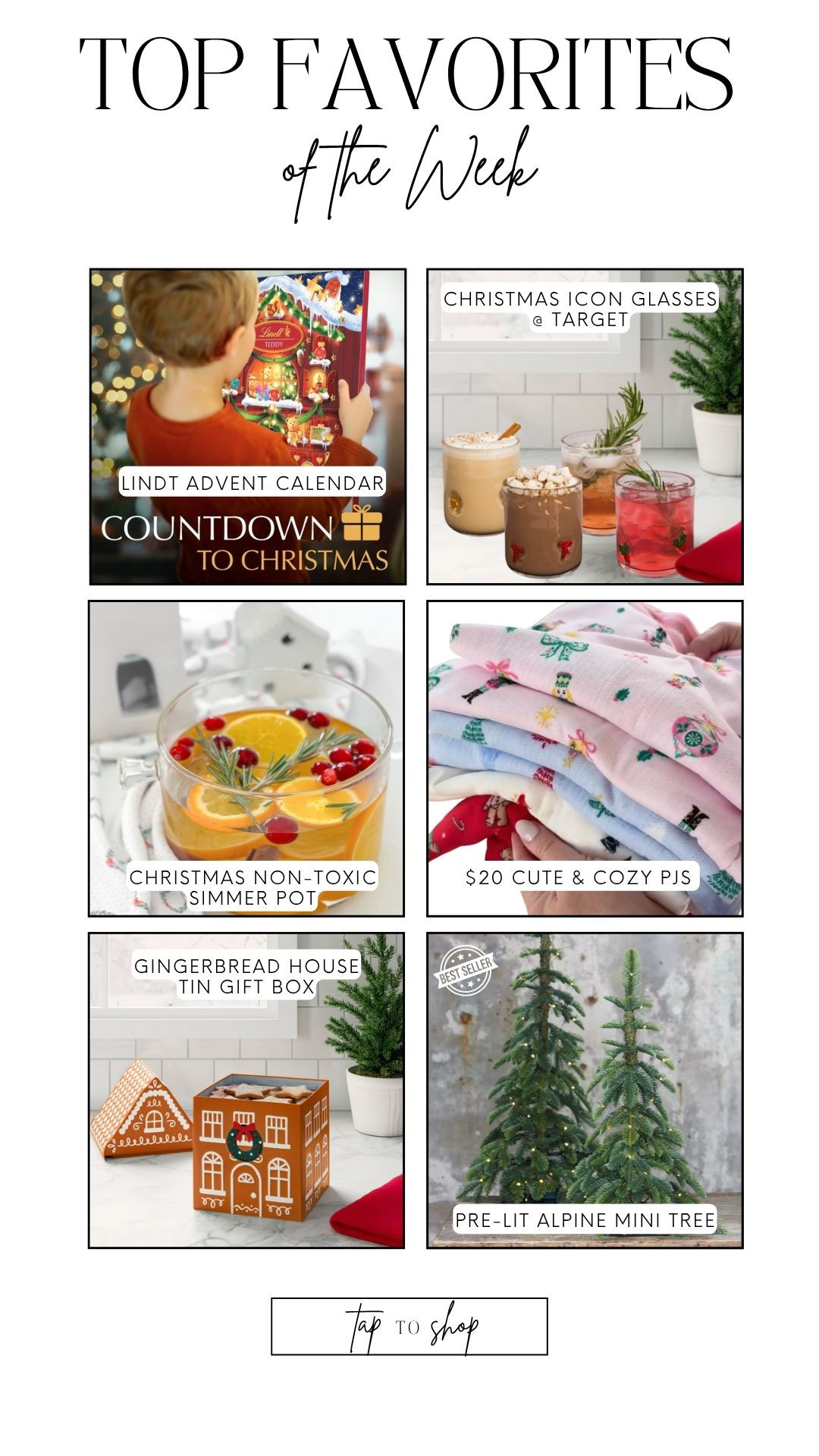 Top Favorites of the Week! 

 

#LTKHoliday #LTKHome #LTKFamily