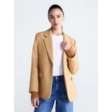 Free Assembly Women's and Women's Plus Single-Breasted Blazer with Ribbed Cuffs, Sizes XS-4X | Walmart (US)