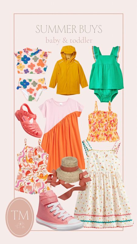 Some summer buys I’ve bought for both of my baby girls. Toddler and baby girl summer outfits ☀️

#LTKbaby #LTKSeasonal #LTKstyletip