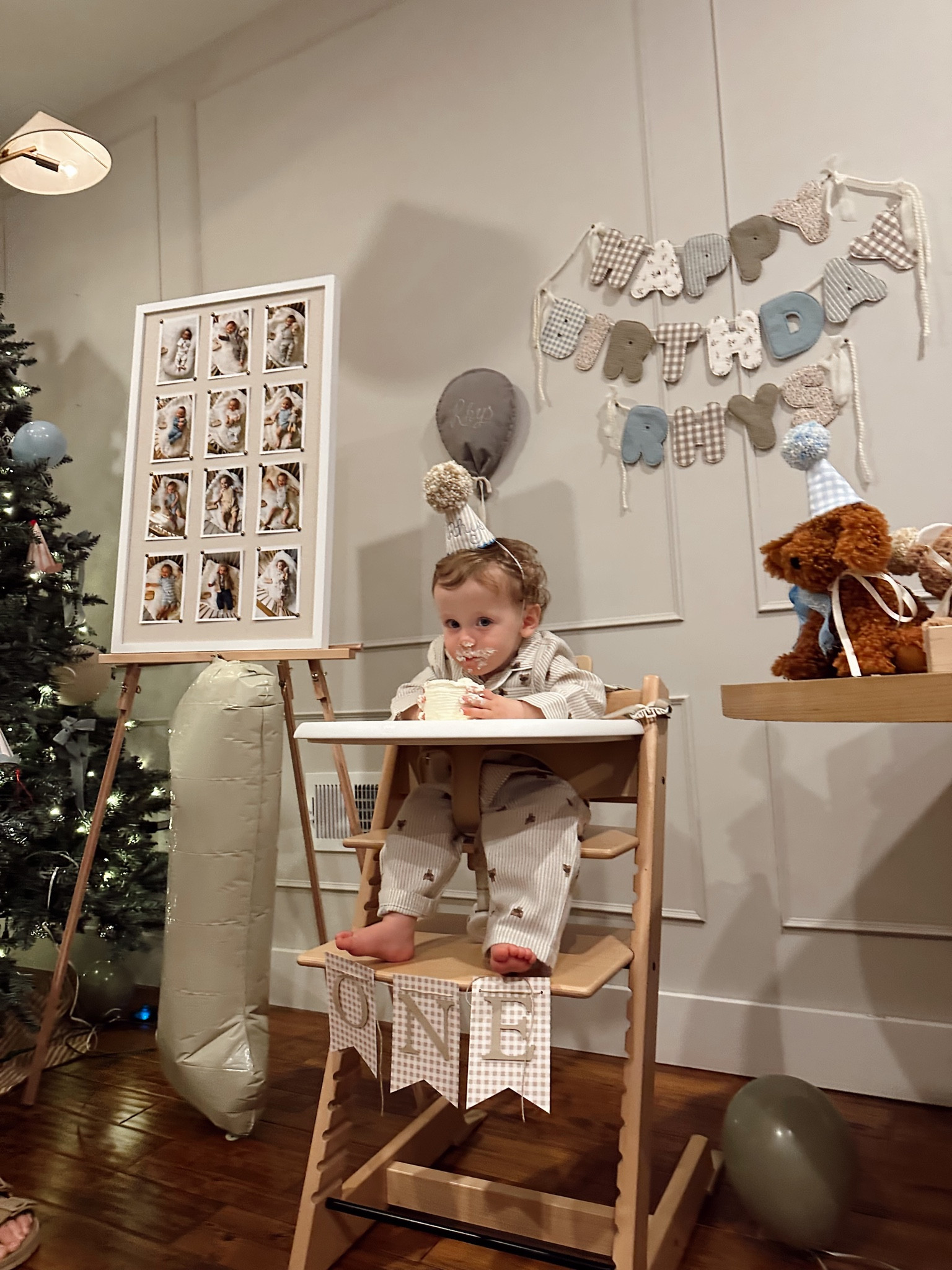 Happy first birthday to Rhys! Cake smash, first birthday decor, baby boy first birthday 

#LTKBaby