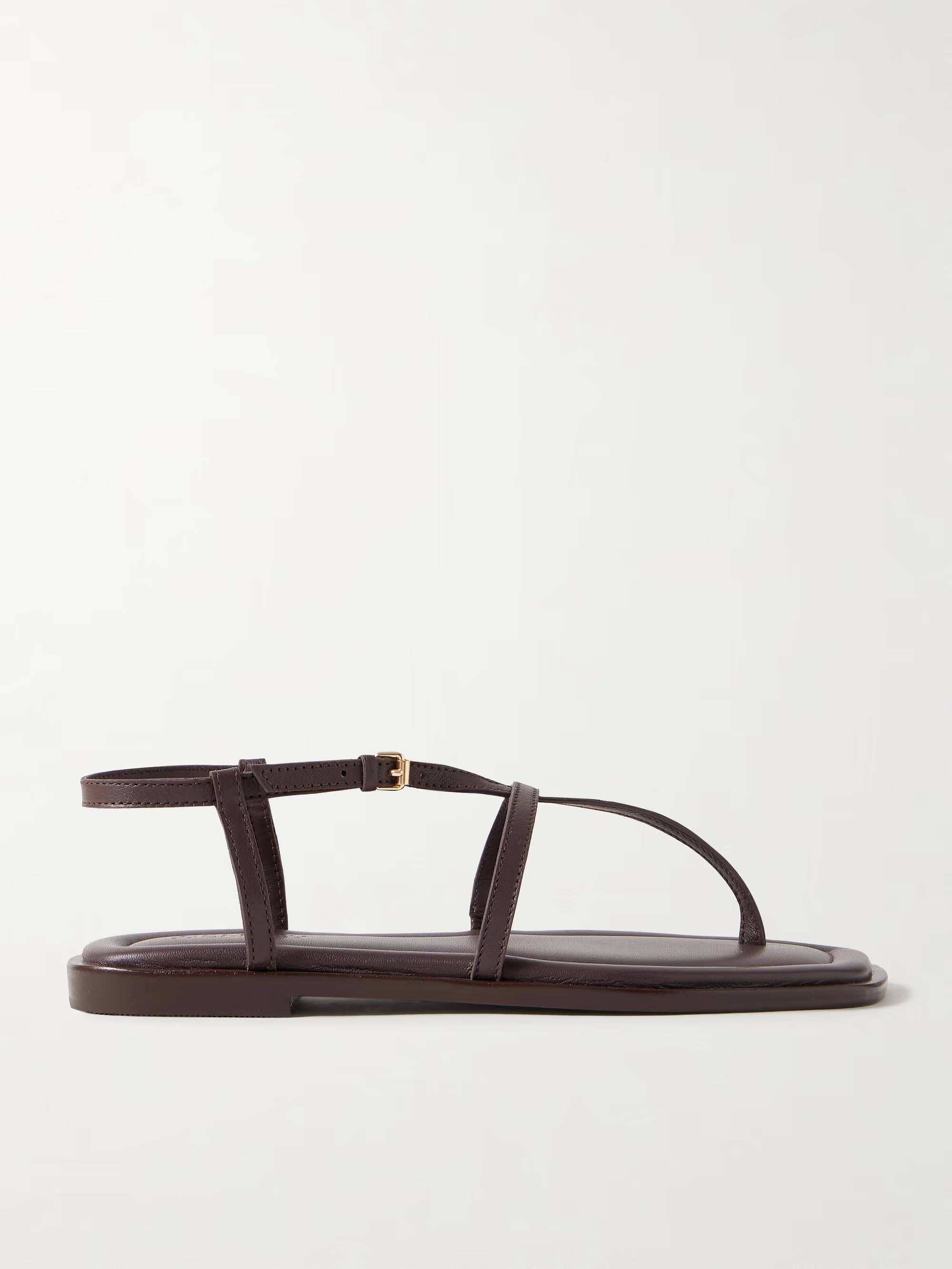 Remly textured-leather sandals | NET-A-PORTER (UK & EU)