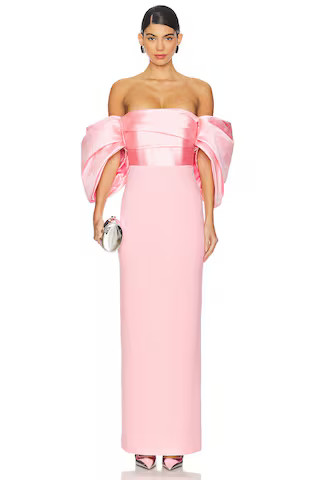 Aria Maxi Dress in Soft Pink | Revolve Clothing (Global)