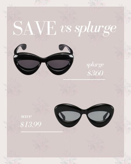 Look for less of my Loewe sunglasses on Amazon! Under $15

Women’s black sunglasses 

#LTKunder50 #LTKfit #LTKstyletip