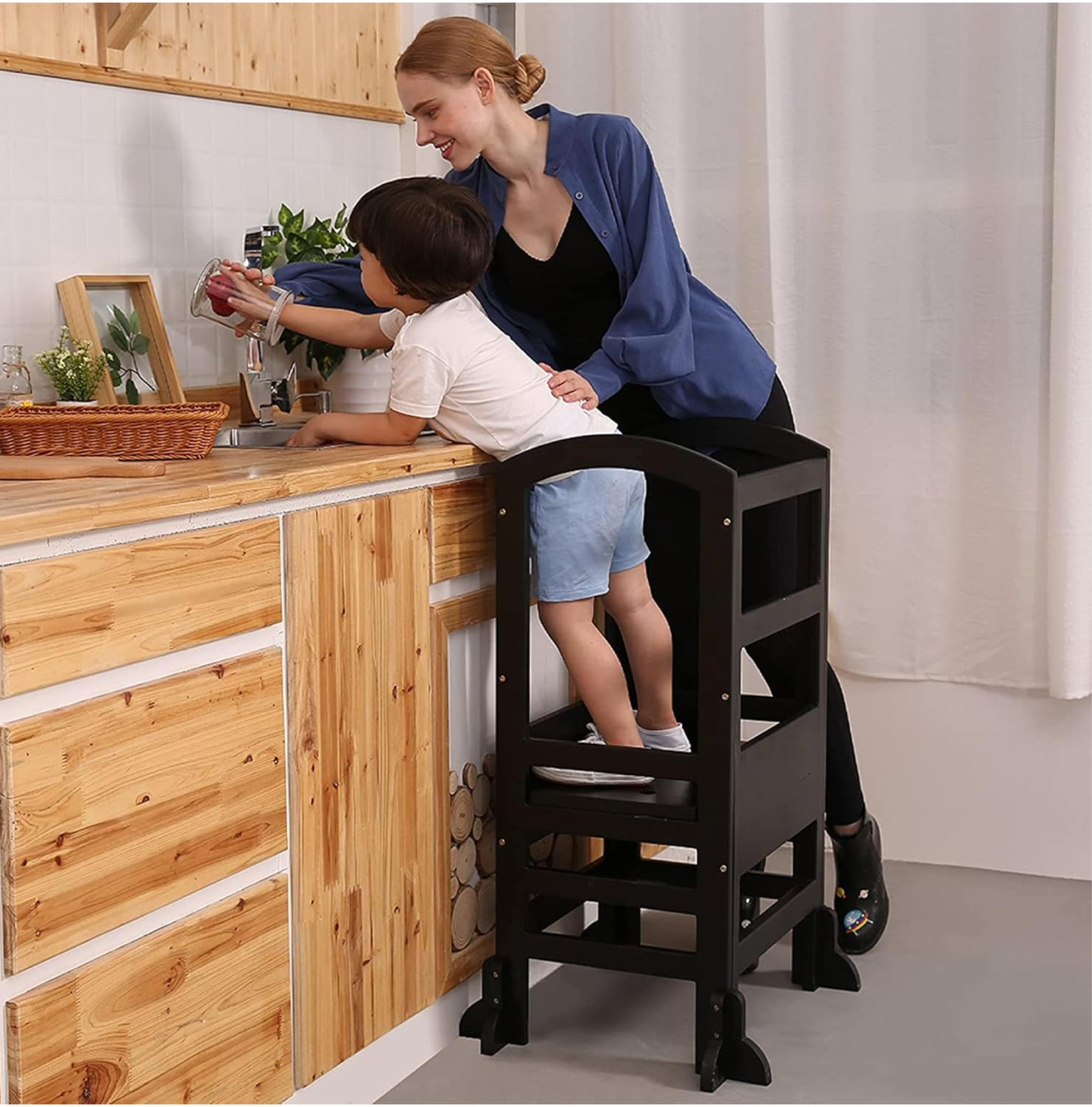 This kitchen stool has been a staple since anthony was 1 (5 years ago) it’s the best purchase I’ve made ! Such good quality / durable / convenient.

#kitchenfinds #amazon #stepstool #kitchen #kids 

#LTKKids